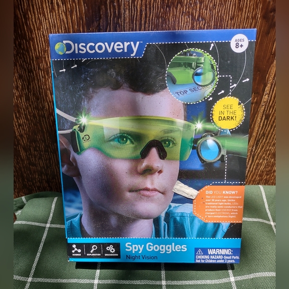 Discovery | Toys | Discovery Kids Night Vision Spy Goggles Green New ...